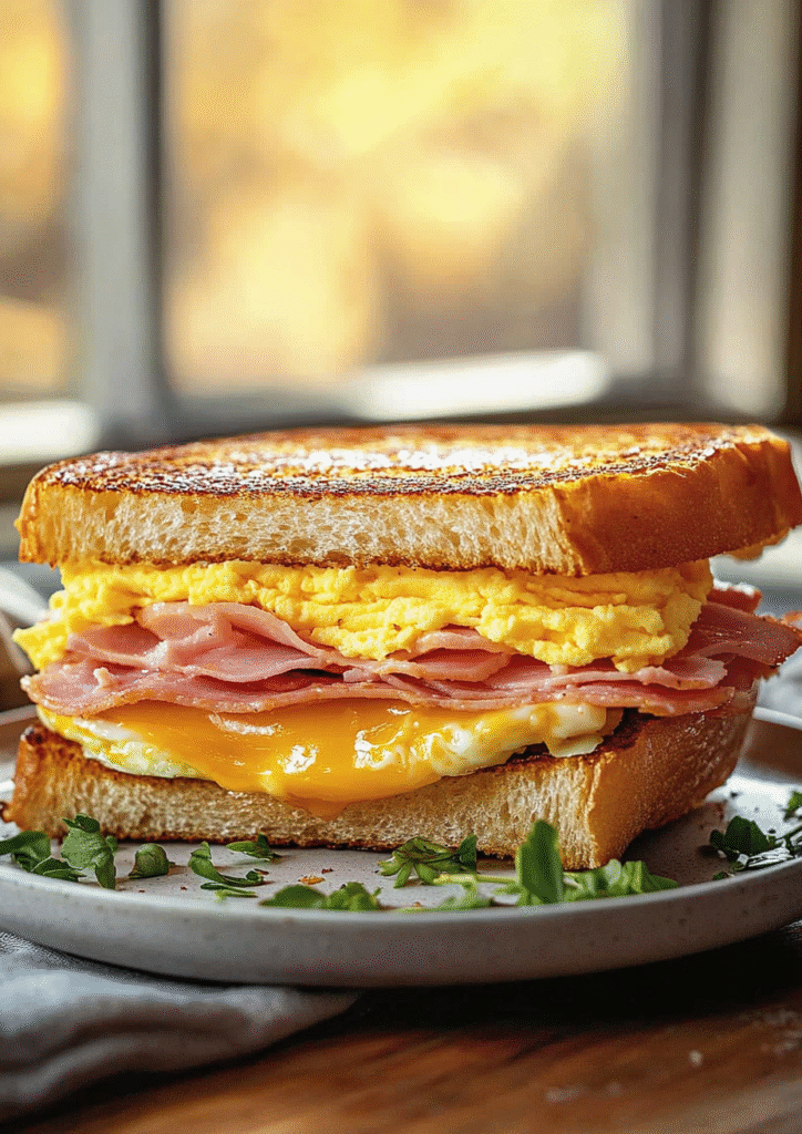 Ham and Egg Sandwich