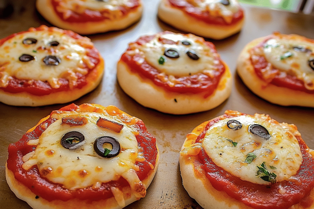 Mini Pizzas for Kids