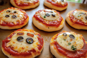 Mini Pizzas for Kids