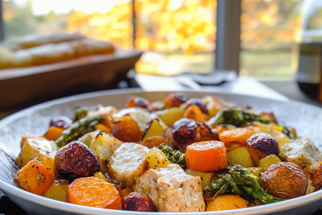 Autumn Harvest Sheet Pan Dinner