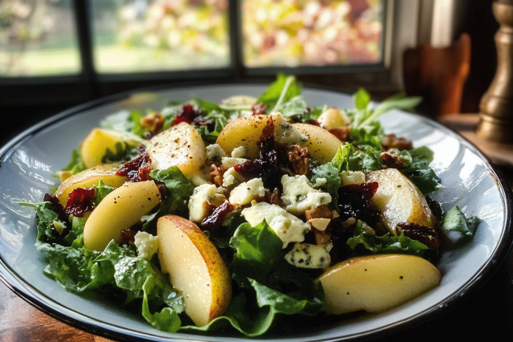 Pear and Gorgonzola Salad
