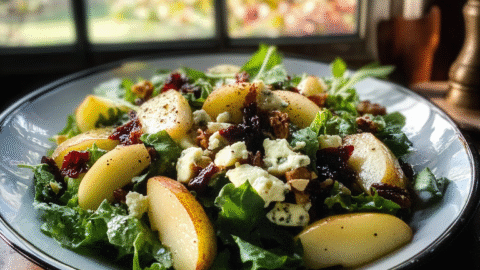 Pear and Gorgonzola Salad