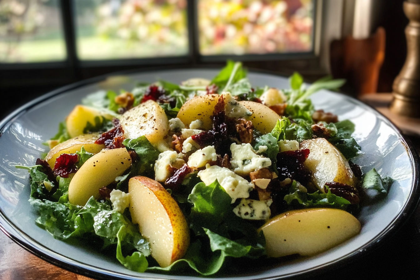 Pear and Gorgonzola Salad
