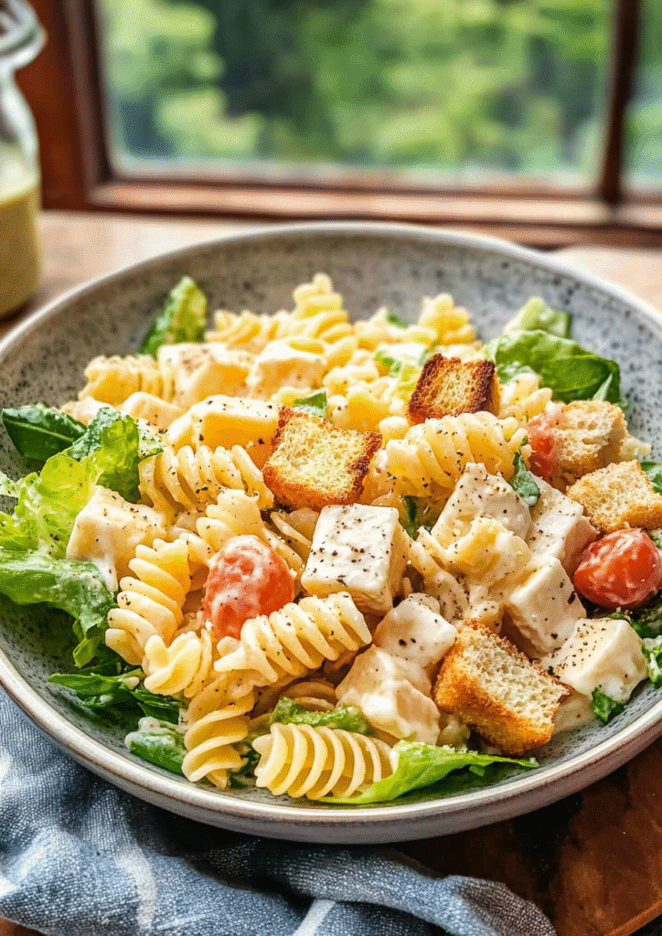 Caesar Pasta Salad