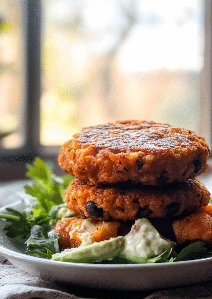 Sweet Potato Black Bean Patties