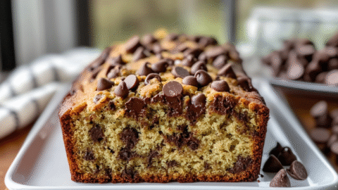 Mini Chocolate Chip Banana Bread