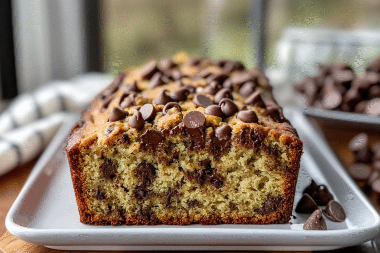 Mini Chocolate Chip Banana Bread