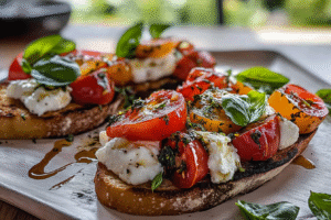 Burrata Bruschetta