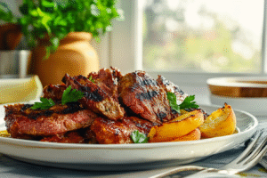Spicy Peach Chutney