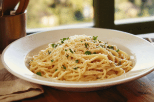One-Pot Garlic Parmesan Pasta