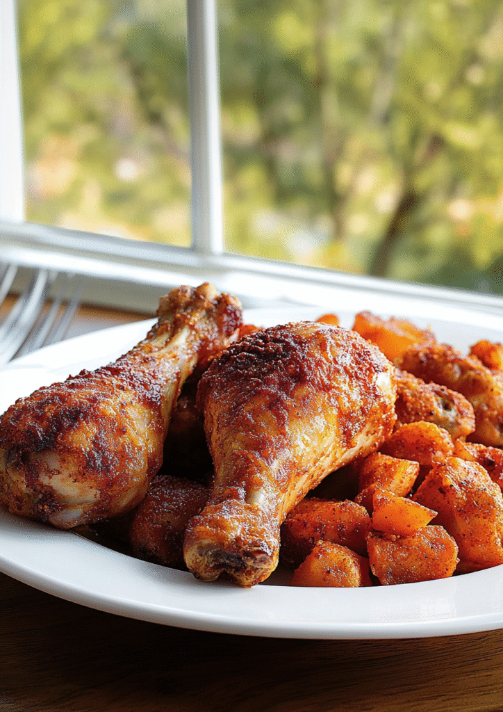 crispy baked chicken legs