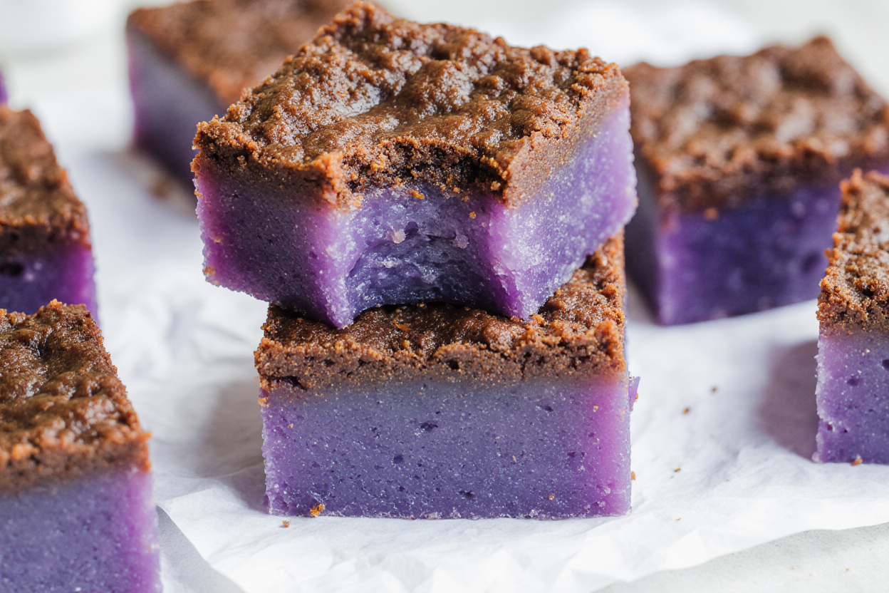 Ube Butter Mochi