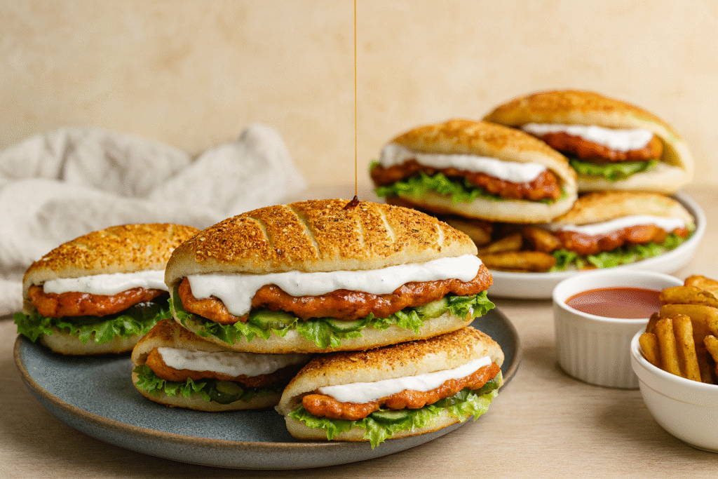 Cheesy Dynamite Chicken Buns
