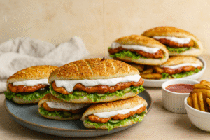 Cheesy Dynamite Chicken Buns