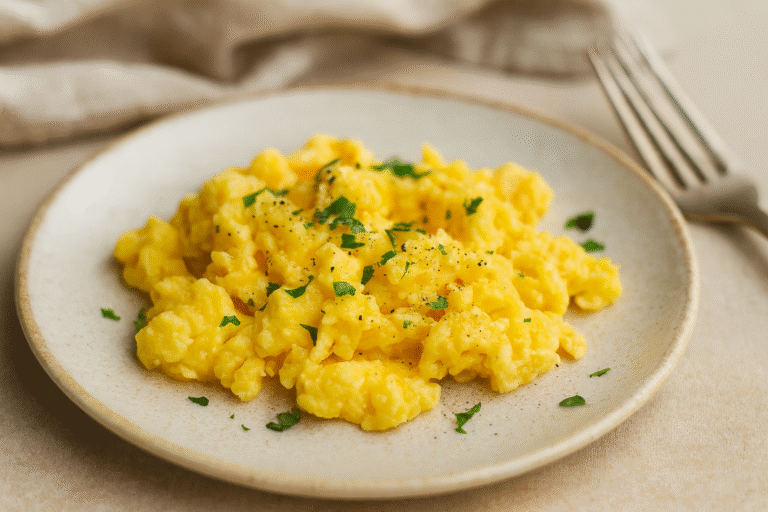 Fluffy Scrambled Eggs