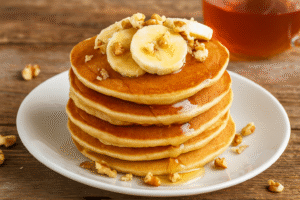 3 Ingredient Banana Pancakes