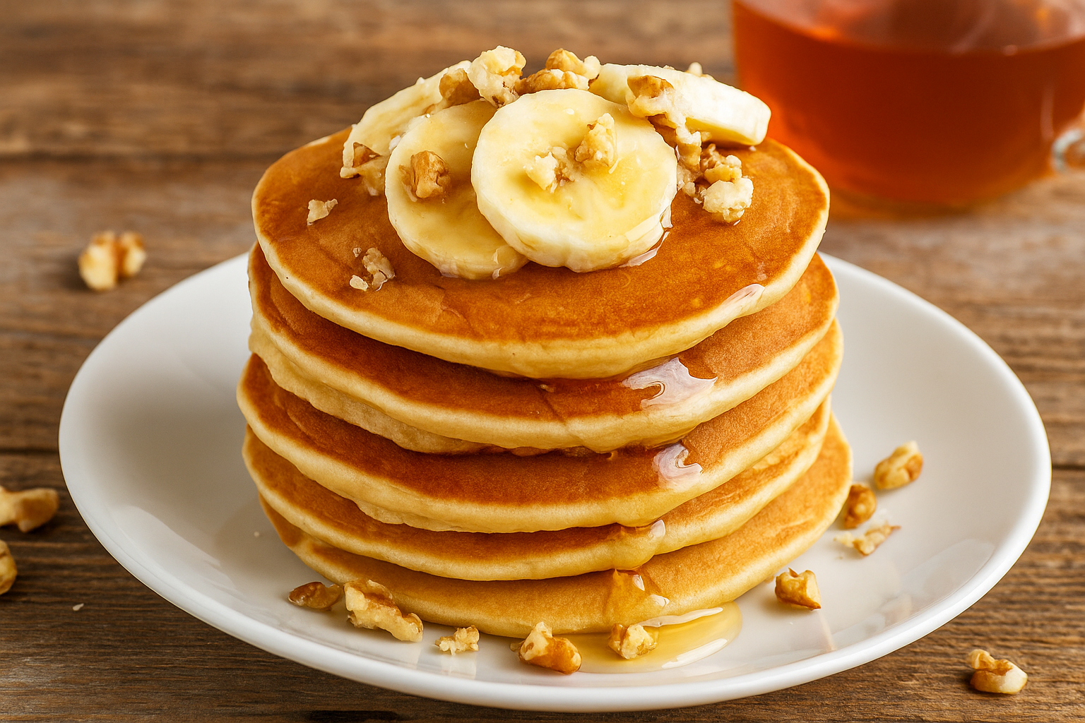 3 Ingredient Banana Pancakes