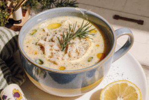 Healing Avgolemono Soup
