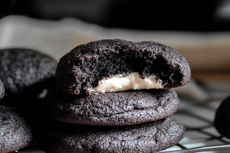 Black Velvet Cheesecake Cookies