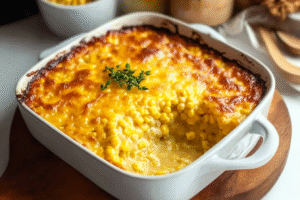 honey-glazed corn casserole