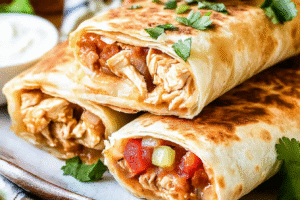 Chicken Chimichangas