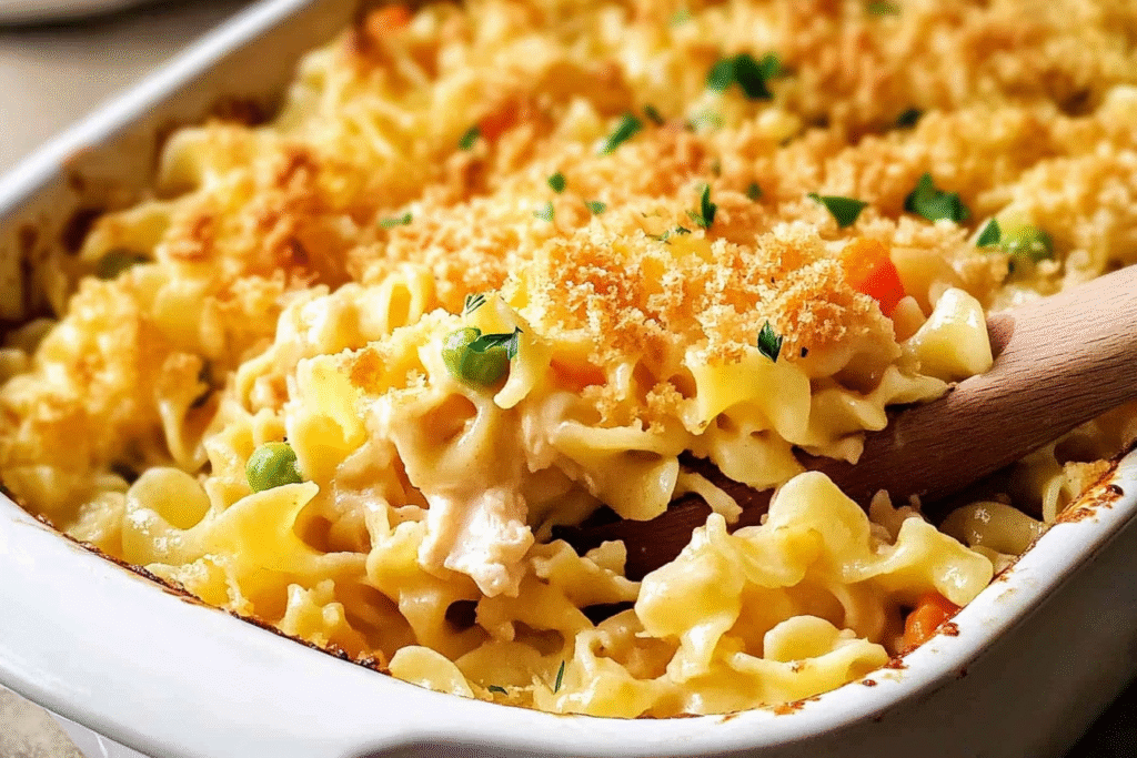 Chicken Noodle Bake