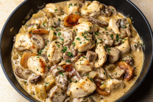 Chicken Stroganoff