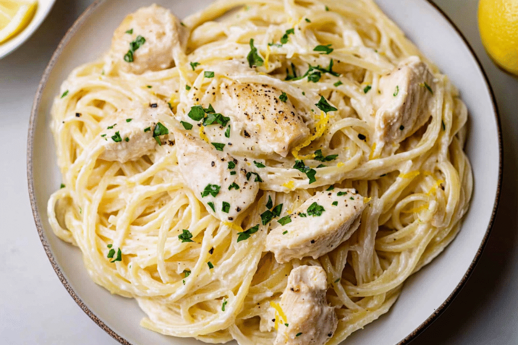 Creamy Lemon Chicken Pasta