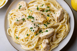 Creamy Lemon Chicken Pasta