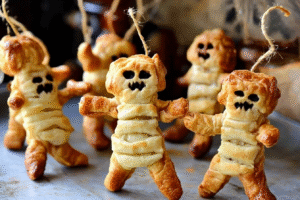 Puff Pastry Voodoo Dolls