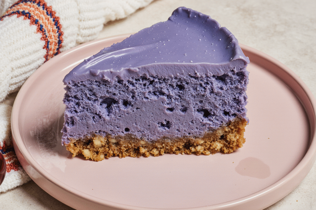 Ube Cheesecake