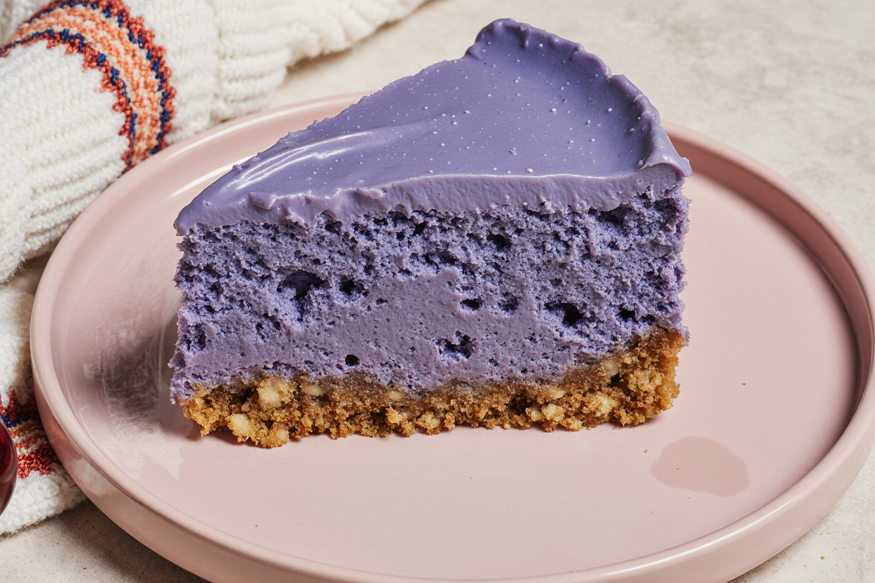 Ube Cheesecake
