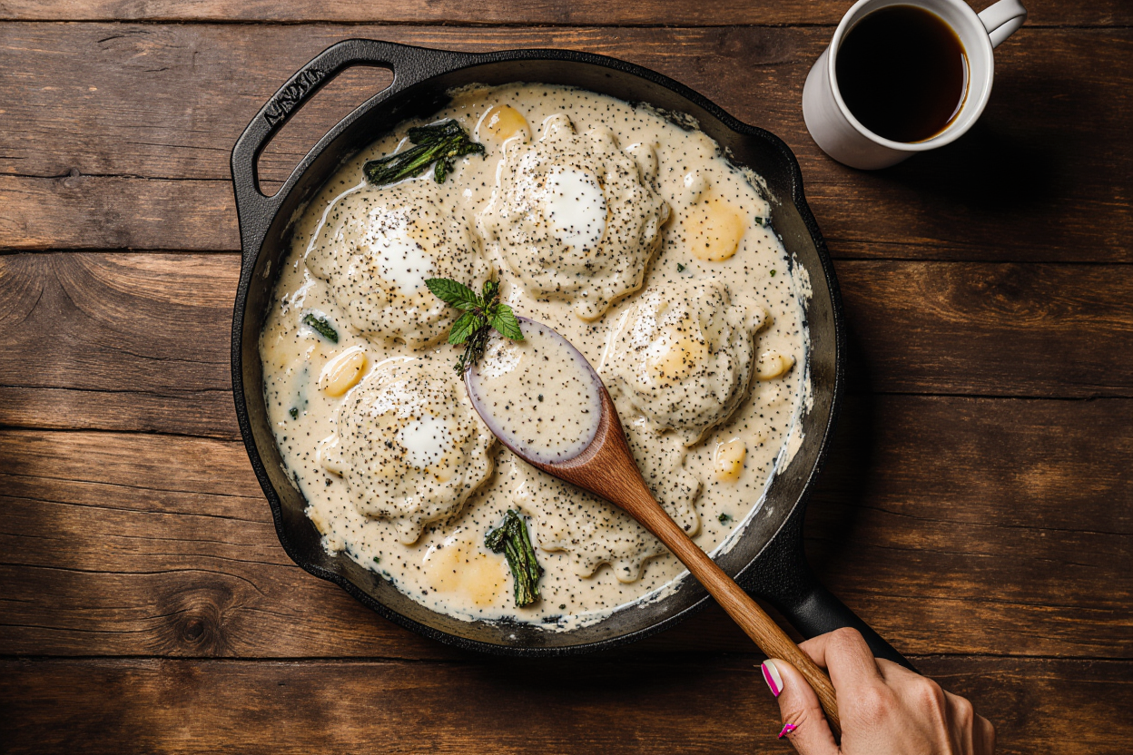 Broccoli Alfredo Ravioli