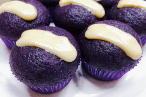 Filipino Ube Puto