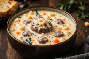Italian Sausage Ditalini Soup