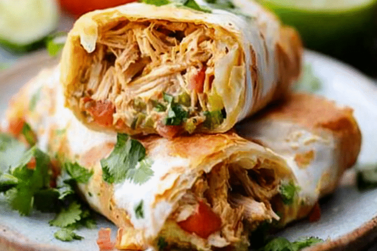 Chicken Chimichangas