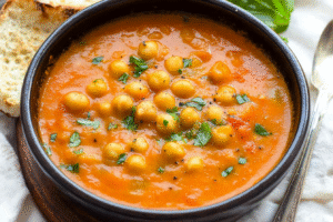 Chickpea Tomato Soup