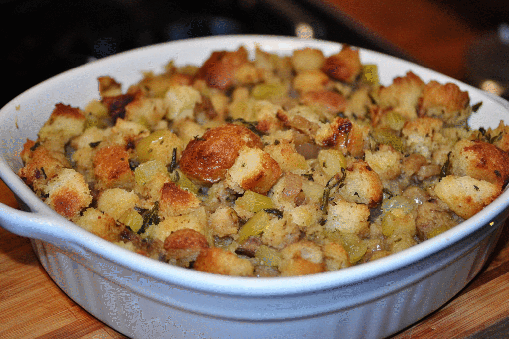Grandma’s Thanksgiving stuffing recipe