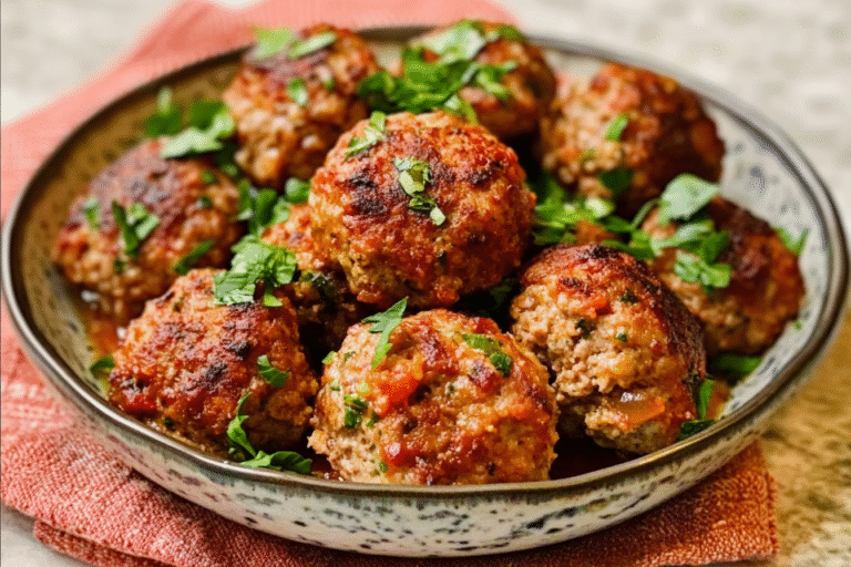 Easy Italian Meatballs