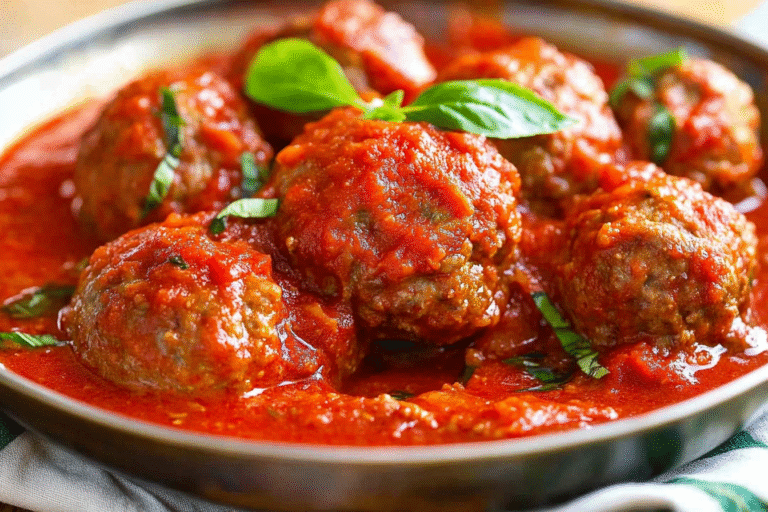 Italian Meatballs Recipe