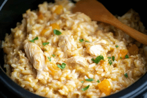 Crock Pot Chicken and Rice Recipe