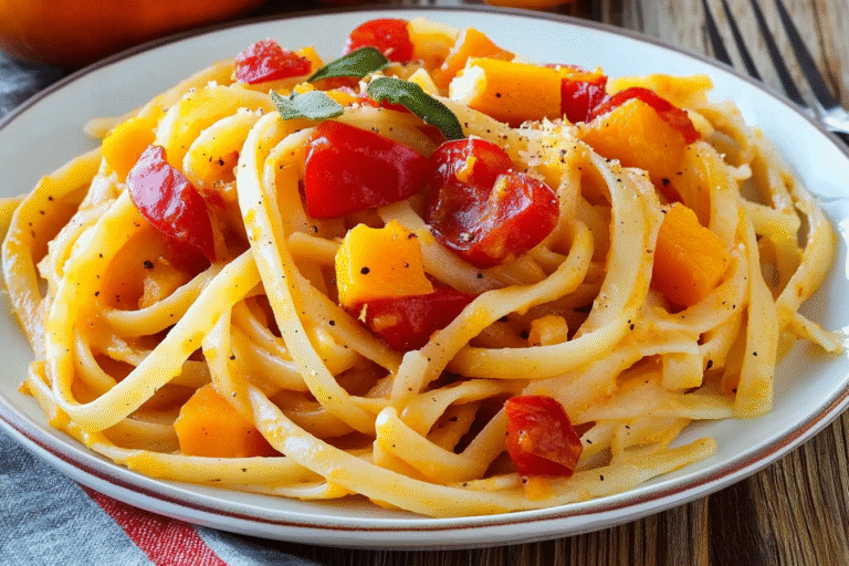 Butternut Squash Sage Pasta