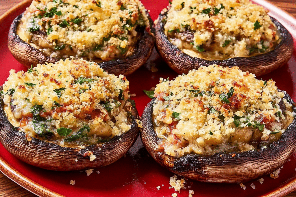 Stuffed Portobello Mushrooms
