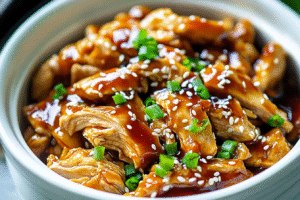Crockpot Teriyaki Chicken