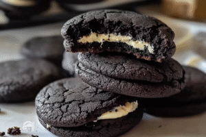 Black Velvet Cheesecake Cookies