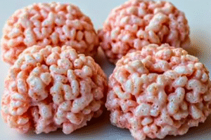 Marshmallow Rice Krispies Brains