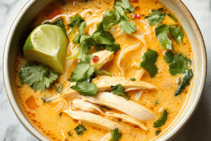 Simple Thai Chicken Soup