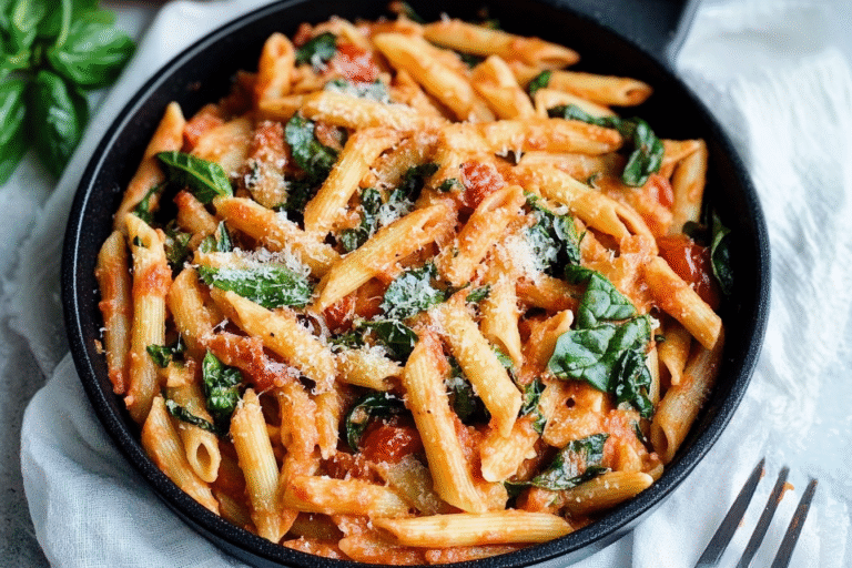 Spinach Tomato Pasta