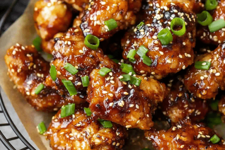 Air Fryer Korean Soy Garlic Chicken Thighs