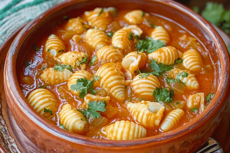 Mexican Sopa de Conchas